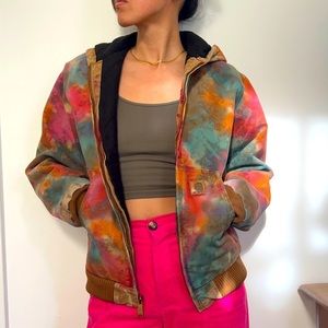 Hand-dyed Carhartt Canvas Jacket